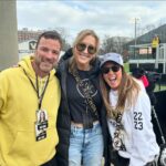 Lara Spencer Instagram - ❤️my fellow freshman moms. ➡️ slide for more. Love the Vandy Lax Family---a loyal and hearty crew!!! Just the best. Great job to our girls who got it done!!! Good luck this week!!! #anchordown⚓️