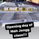 Lara Spencer Instagram - New Year's Resolution to try more new things=learn how to play maj Jongg=my brain hurts. At lease we had great bites. And wine=not giving up.