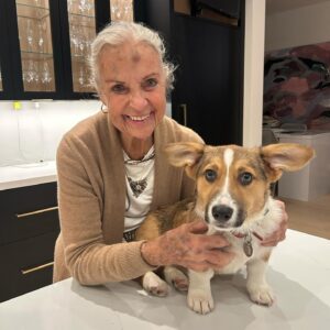 Lara Spencer Instagram - We adopted Betty two months ago today from the amazing North Shore Animal League here in NY-the world's largest no kill shelter for Cats and Dogs.  To answer some typical questions people ask about rescues---how is she adjusting? Is she well behaved?  Why should we adopt rather than purchase a pet? ----hopefully these pictures speak for themselves ;). Welcome to the family crazy funny silly smart  Betty!