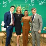 Lara Spencer Instagram - Class is in session🍎 Such fun w Quinta Brunson this morning. @quintab #abbottelemetary new season coming!!! Love this show.