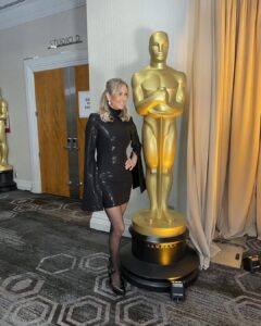 Lara Spencer Instagram - Calm before the sequin storm #oscars