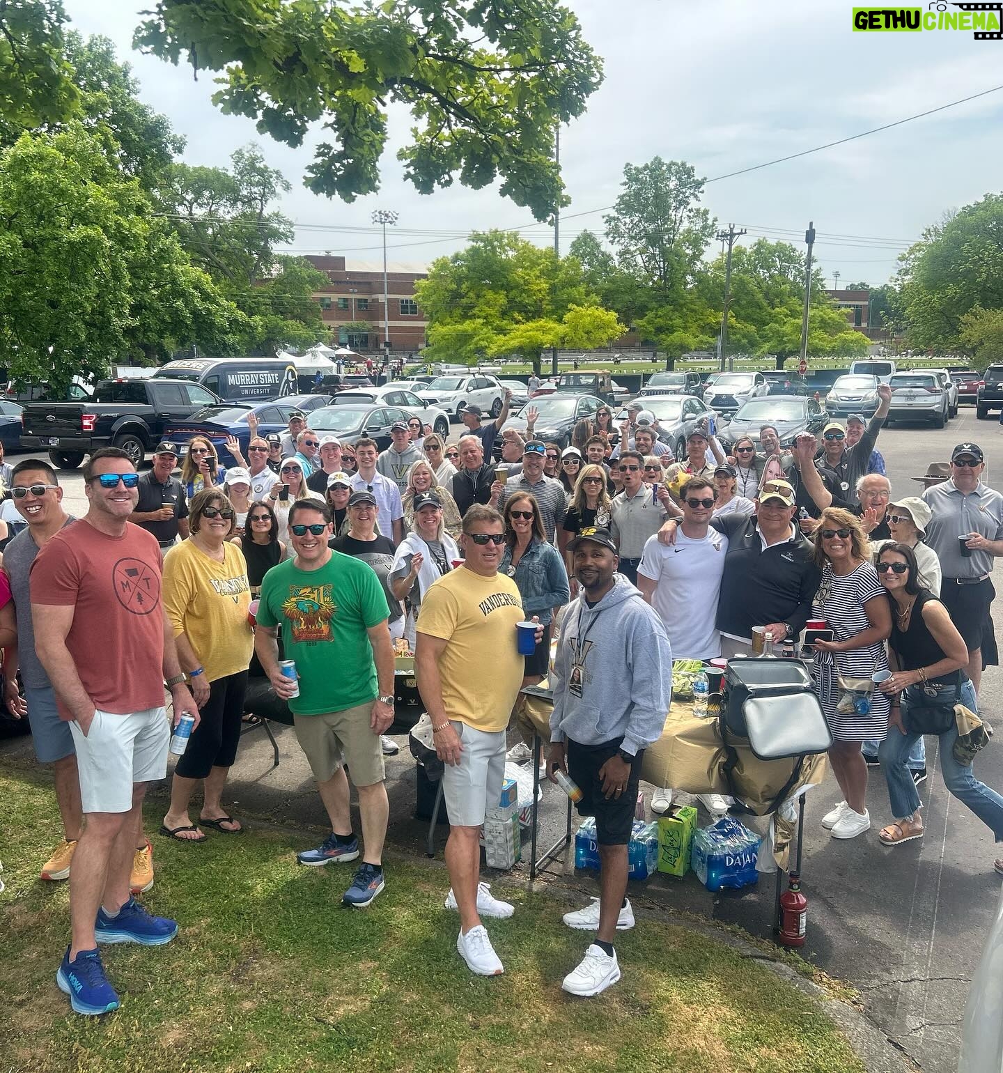 Lara Spencer Instagram - What day for the Vandy Lax -celebrating our seniors and bringing home the win to advance to the AAC PLAYOFFS! It started pregame w the fun families (love this pic Katey and Gina!)and another big turnout at the tailgate BloodyMary bar(Gina Nuch strikes again!); even Allan Houston came to cheer for our girls! (His daughter is a Vandy High Jumper!); iconic shot of an iconic coach; hard to say goodbye to our incredible GOALIE Paige Gunning with 600 plus saves-looking so beautiful w mom Chris post game; and then the senior party (great job moms! Thank you!). Good luck Thursday!! We believe!!!!!!!!