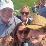 Lara Spencer Instagram - What day for the Vandy Lax -celebrating our seniors and bringing home the win to advance to the AAC PLAYOFFS! It started pregame w the fun families (love this pic Katey and Gina!)and another big turnout at the tailgate BloodyMary bar(Gina Nuch strikes again!); even Allan Houston came to cheer for our girls! (His daughter is a Vandy High Jumper!); iconic shot of an iconic coach; hard to say goodbye to our incredible GOALIE Paige Gunning with 600 plus saves-looking so beautiful w mom Chris post game; and then the senior party (great job moms! Thank you!). Good luck Thursday!! We believe!!!!!!!!