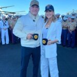 Lara Spencer Instagram – What an honor to be with the men and women aboard the USS Bataan for the Parade of Ships #fleetweek #usnavy