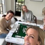 Lara Spencer Instagram – Is anyone else addicted?  Now If I could  just remember how to do the Charleston….. #mahjongg