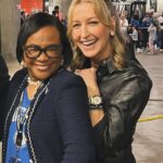 Lara Spencer Instagram - I LOVE this woman. You will too. Here are 6 pics of my day with Cynt Marshall - CEO of the Dallas Mavericks. From the projects to Center Court of a billion dollar business she has survived an abusive father, heartbreaking loss, a brutal battle with cancer, and I have never met someone who is thankful for every single thing she has endured. Her story is beyond inspirational. Her advice on leadership, resilience, and living life authentically will stay with you forever. The Mavs are so lucky to have this leader who has created a culture of inclusivity, productivity and a genuinely happy workplace. Mark Cuban's best decision since buying the team. You'll meet her on @goodmorningamerica; her book is called You've been Chosen. It's a fantastic read. Couldn't put it down. Thank you @cyntgm. My friend forever.