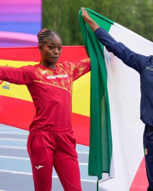 Larissa Iapichino Instagram - 6.93m in the first attempt 🤯

Larissa Iapichino 🇮🇹 brings home the long jump gold 🤭 with equalled European lead 🤌

📸 @zlta.bunda 

#Espoo2023 #athletics #trackandfield #yoursportforlife