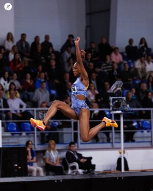 Larissa Iapichino Instagram - Congrats !!🫡🫡🫡🔥

@larissaiapichino 🇮🇹 jumps 6.68m at the Belgrade Indoor Meeting to take a 🥇 to home.

📸 (@julie.fust/ JW team)