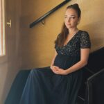 Larissa Rieß Instagram - 🤍 Wedding time 🤍 . . . . #pregnancy #pregnant #pregnantstyle #pregnantwedding #france