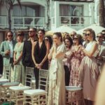 Larissa Rieß Instagram – Dreamwedding of @stefandabruck and @veroni 🤍
Of course I was crying almost all the time 🥹
📷 by @lassemueffelmann 

#wedding #ibiza #pregnancy #pregnant #pregnantwedding #pregnantstyle