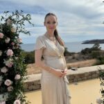 Larissa Rieß Instagram – Here we go again 🤍 

#PregnancyPart2 #pregnant #pregnantstyle #pregnantwedding #ibiza