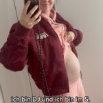 Larissa Rieß Instagram - . . . . . #producer #dj #techno #house #bass #pregnantdj #pregnant