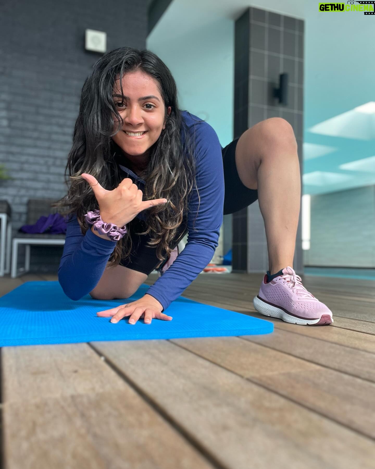 Lasya Nagaraj Instagram - #postworkout #happiness #high