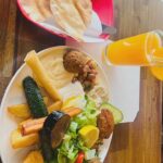 Lasya Nagaraj Instagram - Yummy yummy, super yummy German foood 😍😍😍 Berlin is known for it’s amazing goood quality food! I already want it again 😫😩 (And there were more amazing food plates I haven’t clicked :( ) . . . . #food #germanfood #foodreels #differentcuisines #getmancuisine #pretzels #beers #berlinfood #foodvlog