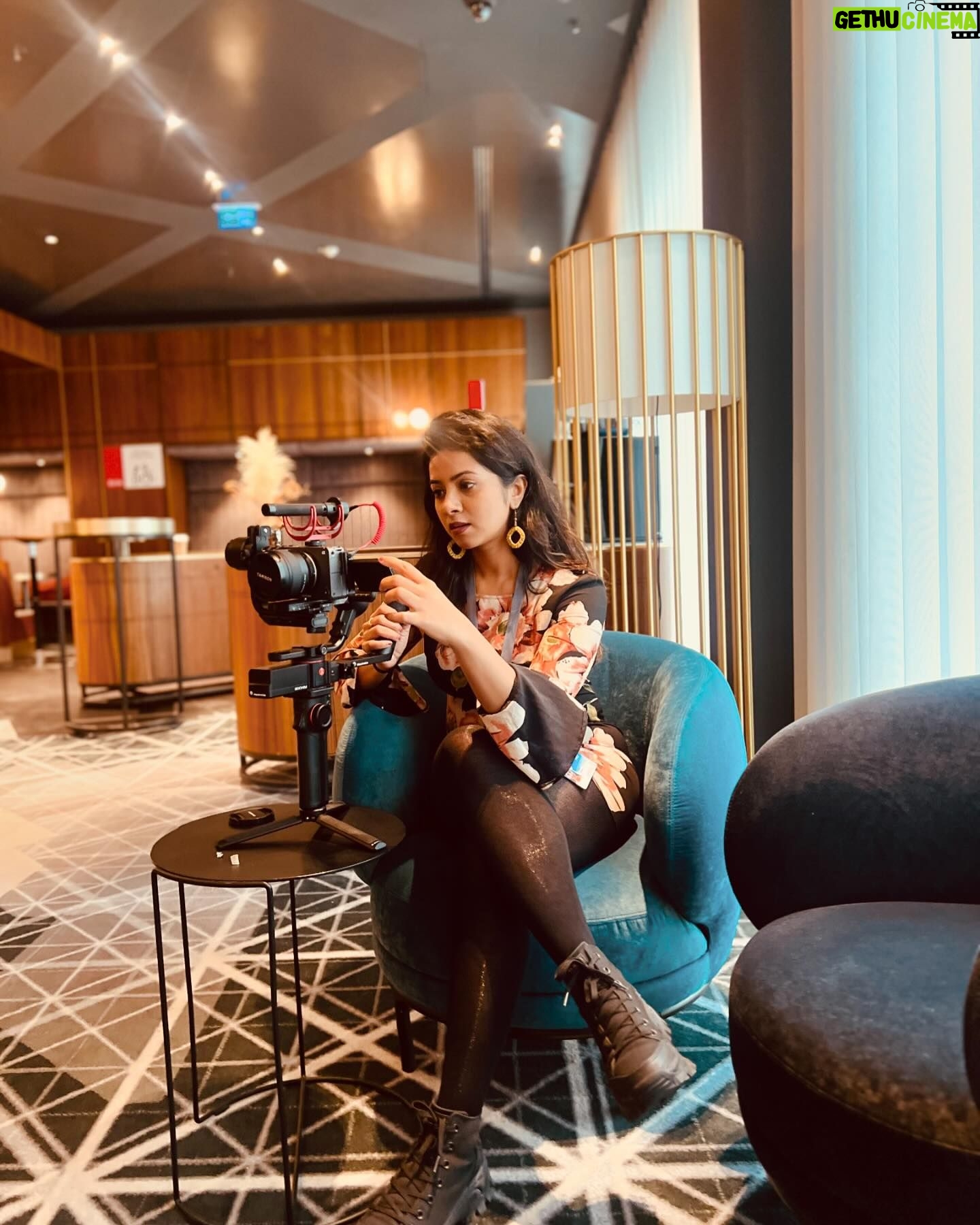 Lasya Nagaraj Instagram - It’s been an exhilarating journey @berlinale @berlinaletalents @efm_europeanfilmmarket Thanks @torontofilmschool 🤍🩵🩶 . . . #efm #berlinale2024 #europe #germany #berlin #toronto #indian #southindian