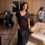Lasya Nagaraj Instagram - 💉🎥📀📺🎞️🎬 Thanks @karennnsimmons 🩶🩶 . . . . #toronto #canada #shootset #filmset
