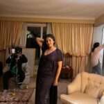 Lasya Nagaraj Instagram - 💉🎥📀📺🎞️🎬 Thanks @karennnsimmons 🩶🩶 . . . . #toronto #canada #shootset #filmset