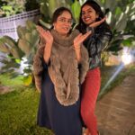 Lasya Nagaraj Instagram - How much I have irritated and tortured her, only she knows. And she misses that only the mooost now. Hahhahaha 😘😘😘😘♥️♥️ @sudha.nagraj.1
