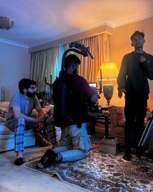 Lasya Nagaraj Instagram - #bts of the shoot set I have been most excited to shoot 😍😍

#toronto #canada