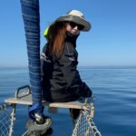 Laurène Arnoux Instagram - Le retour du journal de booord ⛵️ Nouvelle expédition qui commence avec @assoailerons à la recherche du requin pèlerin 🦈