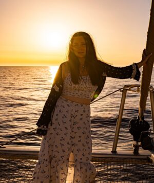 Laurène Arnoux Instagram - Modern sailor 
by @viacaratony