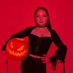Laurène Arnoux Instagram - Let the festivities begin 🦇