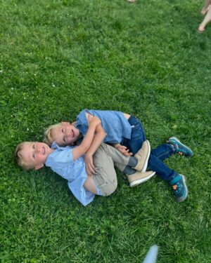 Laura Bell Bundy Instagram - Big day! Not only did Huck turn 5 yesterday, he also graduated pre-school.  We will miss you @haytown_nursery_school. Kindergarten, here we come!