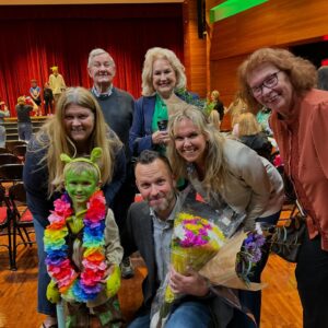 Laura Bell Bundy Instagram - Okay, I’m officially a stage mom. So proud of my Hucky who worked so hard learning all his lines and songs for Shrek the Musical— without even knowing how to read yet!  A Big feet for a four year old. Such courage. Thank you @anniesplayhouse for being such great teachers.
