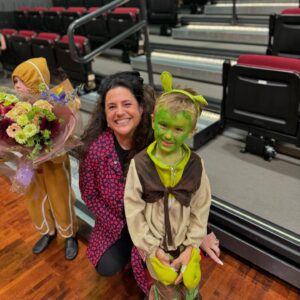 Laura Bell Bundy Instagram - Okay, I’m officially a stage mom. So proud of my Hucky who worked so hard learning all his lines and songs for Shrek the Musical— without even knowing how to read yet!  A Big feet for a four year old. Such courage. Thank you @anniesplayhouse for being such great teachers.
