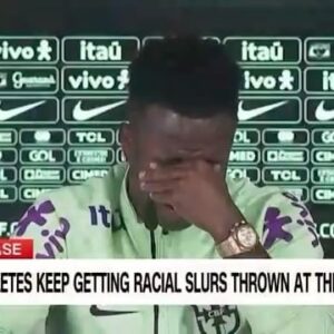 Laura Coates Instagram - No, he’s not crying because he lost a game. He’s the victim of constant racist abuse & he’s not alone. From @realmadrid @vinijr to the Utah Women’s @UTAHWBB @NCAA @MarchMadnessWBB it’s time for this conversation with @WNBA @Olympics star @angel_35! @CNN