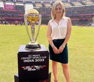 Laura McGoldrick Instagram - India 🇮🇳 you are such a special place! What a brilliant @cricketworldcup 🖤 and what an amazing group of people I got to work with. I am a lucky girl! X