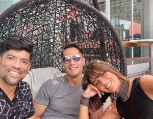 Laura Moure Instagram - Reencuentros con gente mágica ! @kikeladom y @gustavo_onfit os quiero !!! ❤️❤️❤️❤️❤️❤️