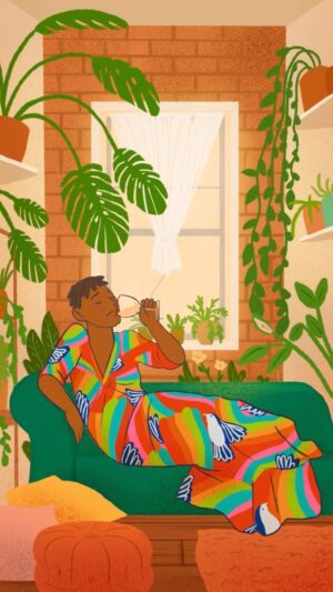 Laura White Instagram - Happy Sunday 😘 @plantkween 💕🌱
.
.
#animation #framebyframe #2danimation #loop #illustration #illustrated #procreate #digitalart #drawing #artwork