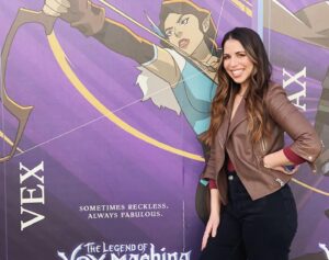 Laura Bailey Instagram - Feeling fabulous, darling. #thelegendofvoxmachina