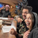Laura Bailey Instagram - Good times getting to play with two of the coolest nerds I know. @ifynwadiwe @robbiedangerous