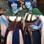 Laura Bailey Instagram - Had SO MUCH fun fully becoming Jester! and having @itsginnydi there with me only made it that much more magical. 💙 Thank you to @jennernugen for your otherworldly ability to create this costume literally in front of my eyes and to @brutalbee for the transformation!! Happy 7 years bbs! U poopin? #CR7years #criticalrole