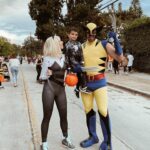 Laura Bailey Instagram - Spider Gwen and Wolverine had symbiote. Also my bloodstream is now 80% sugar. Thank you to my bestie, Ahsoka (@pamelajoybaker) for the pics!