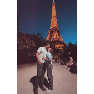 Laura Bailey Instagram - Mom and dad go to Paris 🥂