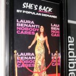 Laura Benanti Instagram - Thank you to all my friends and family who came out and showed me how much they care! Thank you to our tremendous audiences! Thank you @audibletheater for making this possible and for giving me so much freedom! Thank you to my friend and collaborator of 20 years, @therealtoddalmond and our brilliant director @amaginnis Come see our show! I think you’ll like it!! Now running through June 2nd. Link to tickets in bio! 💁🏻‍♀️: @voelhair 💄: @mikeyclifton 👗: @jakesokoloff Photos by Bruce Glikas @bruglikas @broadwaybruce_