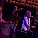 Laura Benanti Instagram - For two years we have dreamed of bringing together a company of brilliant and generous femmes to introduce @mirandaferriss femme focused work to NYC. Last Monday, that fantasy became a reality as we debuted ‘Spiral Bound’ at Joe’s Pub These behind-the-scenes photos capture the ego-less, open hearted, contagious joy that has rejuvenated our belief in what theatre making can be. We are very excited about what’s to come ✨ @livevamaria @eleriward @lornaacourtney @andrea.cesyl @therealkuhoo @cherryeisfuerzaj @maria_wirries @madisonwechsler @joespub @maesteamusicorg @openstageproject @emilymaltby @sujinkimramsey @gabbyveciana @rosa_avila_drums @metoohey @yoonahohmusic @yairevnine @edelman_richard @shiannrose @jannagrahamerz @mikiabraham_ 📸: @heathergershonowitz