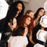 Laura Benanti Instagram - For two years we have dreamed of bringing together a company of brilliant and generous femmes to introduce @mirandaferriss femme focused work to NYC. Last Monday, that fantasy became a reality as we debuted ‘Spiral Bound’ at Joe’s Pub These behind-the-scenes photos capture the ego-less, open hearted, contagious joy that has rejuvenated our belief in what theatre making can be. We are very excited about what’s to come ✨ @livevamaria @eleriward @lornaacourtney @andrea.cesyl @therealkuhoo @cherryeisfuerzaj @maria_wirries @madisonwechsler @joespub @maesteamusicorg @openstageproject @emilymaltby @sujinkimramsey @gabbyveciana @rosa_avila_drums @metoohey @yoonahohmusic @yairevnine @edelman_richard @shiannrose @jannagrahamerz @mikiabraham_ 📸: @heathergershonowitz