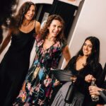 Laura Benanti Instagram - For two years we have dreamed of bringing together a company of brilliant and generous femmes to introduce @mirandaferriss femme focused work to NYC. Last Monday, that fantasy became a reality as we debuted ‘Spiral Bound’ at Joe’s Pub These behind-the-scenes photos capture the ego-less, open hearted, contagious joy that has rejuvenated our belief in what theatre making can be. We are very excited about what’s to come ✨ @livevamaria @eleriward @lornaacourtney @andrea.cesyl @therealkuhoo @cherryeisfuerzaj @maria_wirries @madisonwechsler @joespub @maesteamusicorg @openstageproject @emilymaltby @sujinkimramsey @gabbyveciana @rosa_avila_drums @metoohey @yoonahohmusic @yairevnine @edelman_richard @shiannrose @jannagrahamerz @mikiabraham_ 📸: @heathergershonowitz