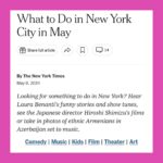 Laura Benanti Instagram - Being featured in the grey lady will never get old for this lady. Thank you @nytimes for featuring us! And in the COMEDY section no less. This is a dream. Link to tickets in bio!