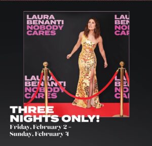 Laura Benanti Instagram - My new comedy show Laura Benanti: NOBODY CARES at the Minetta Lane Theater on 2/2,3 and 4 for @audibletheater is almost sold out! I’m pretty proud to have written this show including the five original songs written with @therealtoddalmond. I hope to see you there!
