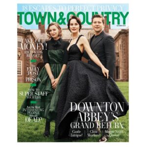 Laura Carmichael Instagram - Had the best time on this shoot with my beautiful pals @theladydockers & @therealleech Thanks for having us @townandcountrymag ♥️ Photography @tomschirmacher