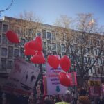 Laura Carmichael Instagram – Love Trumps Hate #womensmarchlondon
