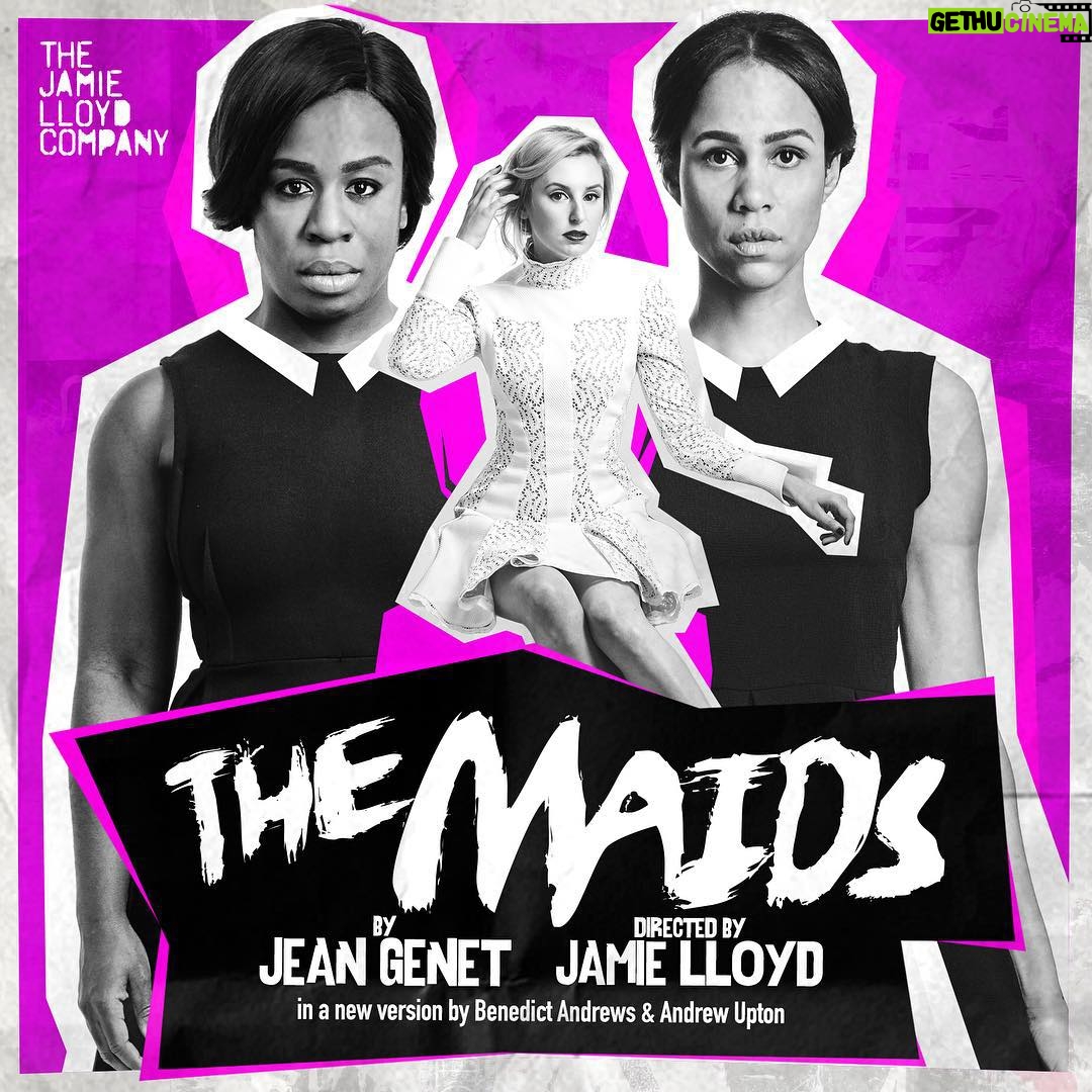 Laura Carmichael Instagram - So excited about this! Next Feb I'm joining the brilliant @uzoaduba & @zaweashton in @jamielloyd production of The Maids. Can't wait!