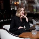 Laura Carmichael Instagram - Thanks for having me @WWD 🖤🖤🖤 📸 @lexieblacklock Wearing @motherofpearl styled by @rebeccacorbinmurray Hair @blakeerik Make up @tina_turnbow #DowntonAbbeyFilm