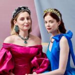 Laura Carmichael Instagram - Thank you @townandcountry for having us to chat all things @thespanishprincessstarz Watch episode 4 tonight 8pm on @starz & available on @starzplayuk Photography: @aekholloway Styling: @mk_boylan Make up: @tina_turnbow Hair: @nathanrosenkranz Wearing: @zacposen @prada headband @stephenrusselljewelry