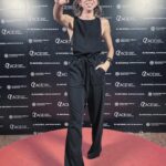 Laura Cymer Instagram - Tirando facha pa los ACE 🎭. . Mkup & pelo @alejandro.vieytes 🤍 Total look @paula_carruega 👑 . . . . . . . #premiosace #teatro